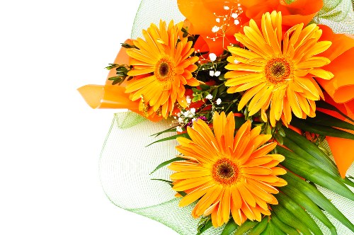 Beautiful bouquet arrangement ready for delivery